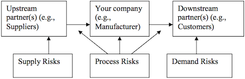 Supply Risks, Process Risks, and Demand Risks